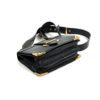 Prada City Calf Black Saffiano Leather Cahier Shoulder Bag 27