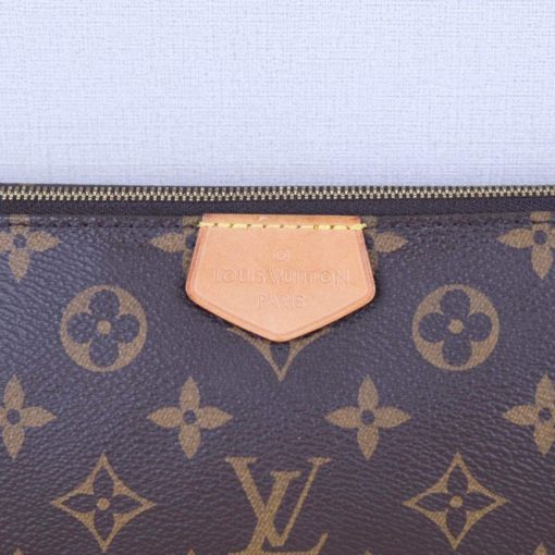 Louis Vuitton Multi Pochette Accessories Full Set Khaki Green 48