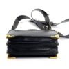 Prada City Calf Black Saffiano Leather Cahier Shoulder Bag 26