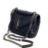 YSL Saint Laurent Mini Lou Black Matelassé Leather Camera Bag 18