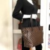 Louis Vuitton Neverfull MM Damier Ebene Tote 5
