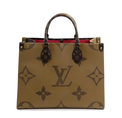 Louis Vuitton Reverse Monogram Onthego MM Tote back