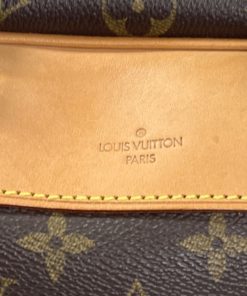 Louis Vuitton Monogram Classic Deauville Satchel tag