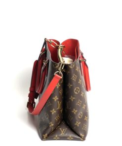 Louis Vuitton Monogram Flower Tote Coquelicot Red side