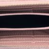 Gucci GG Canvas Zip Around Wallet with Soft Pink Trim 13