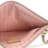 Louis Vuitton Azur Neverfull Pochette Pouch with Rose Ballerine 4