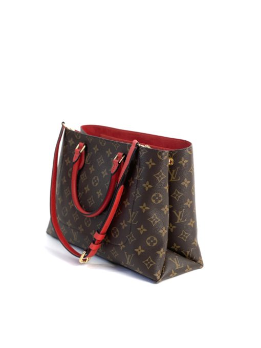 Louis Vuitton Monogram Flower Tote Coquelicot Red front