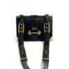 Prada City Calf Black Saffiano Leather Cahier Shoulder Bag 6