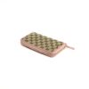 Gucci GG Canvas Zip Around Wallet with Soft Pink Trim 7