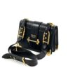 Prada City Calf Black Saffiano Leather Cahier Shoulder Bag 5
