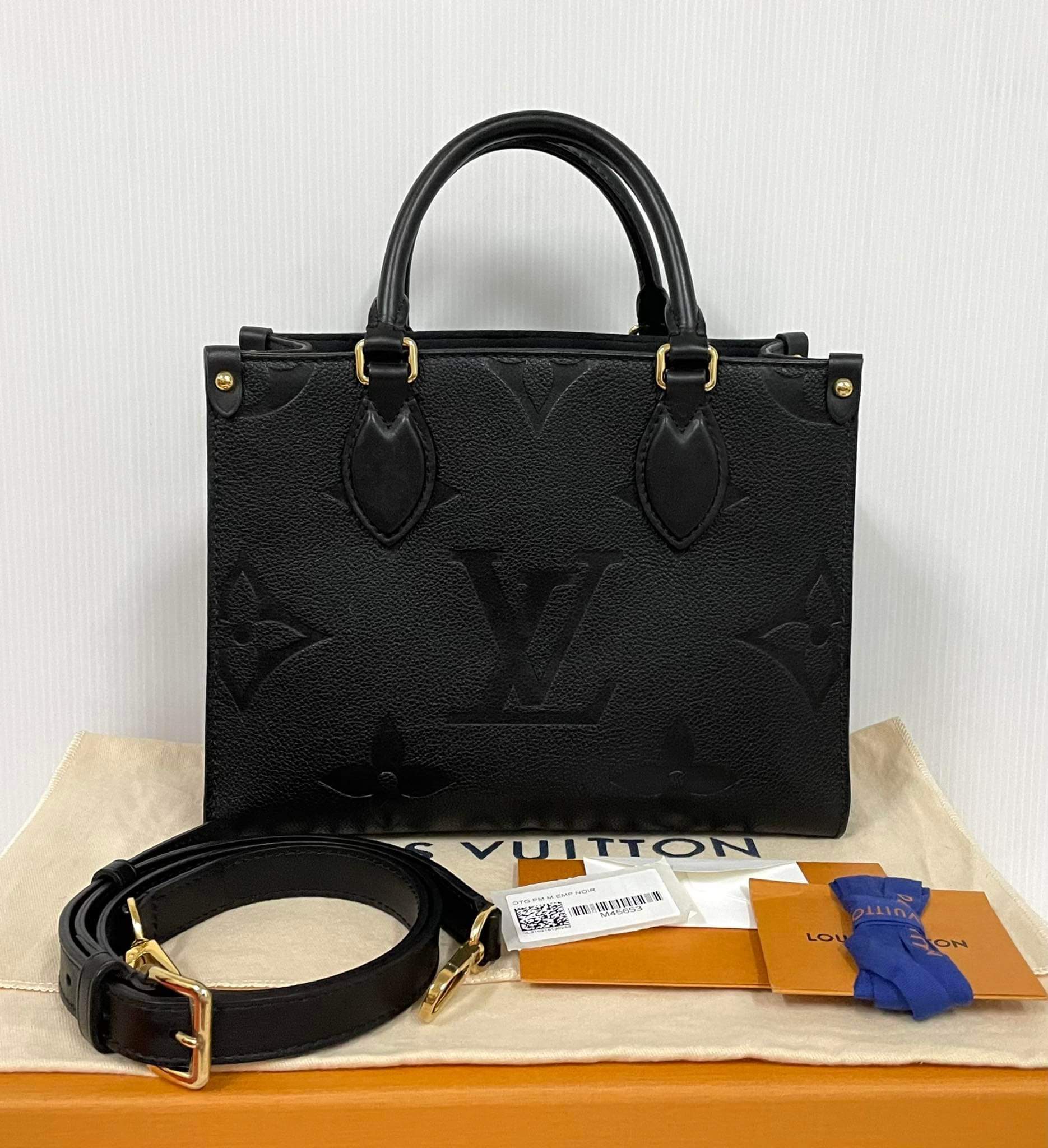 Louis Vuitton Noir Black Empreinte Speedy 20 Bandouliere Crossbody - A  World Of Goods For You, LLC
