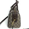 Gucci GG Supreme Monogram Web Medium Ophidia Boston Brown 14