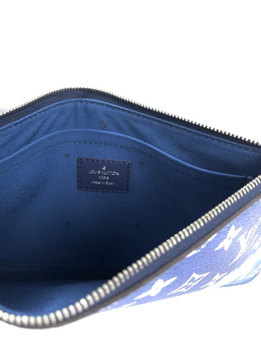 Louis Vuitton Blue Escale Pouch inside