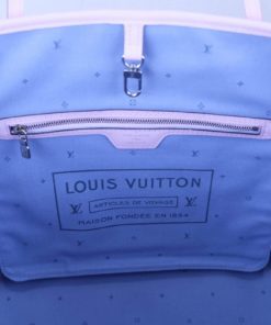 Louis Vuitton Monogram Escale Neverfull MM Pastel with Pouch inside pocket