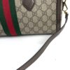 Gucci GG Supreme Monogram Web Medium Ophidia Boston Brown 28