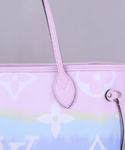 Louis Vuitton Monogram Escale Neverfull MM Pastel with Pouch handle