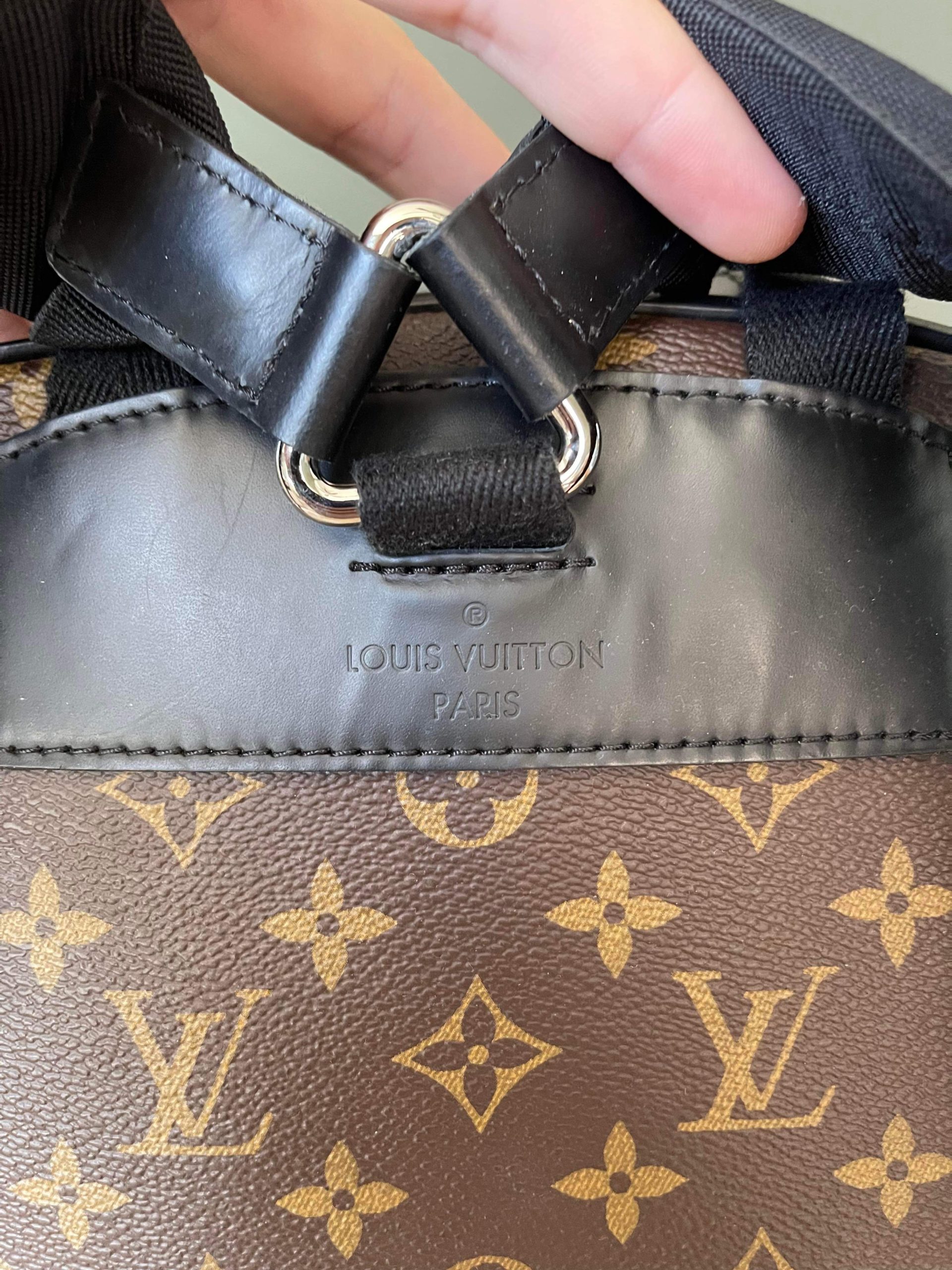 Louis Vuitton Josh Backpack Monogram Macassar Canvas – Mills