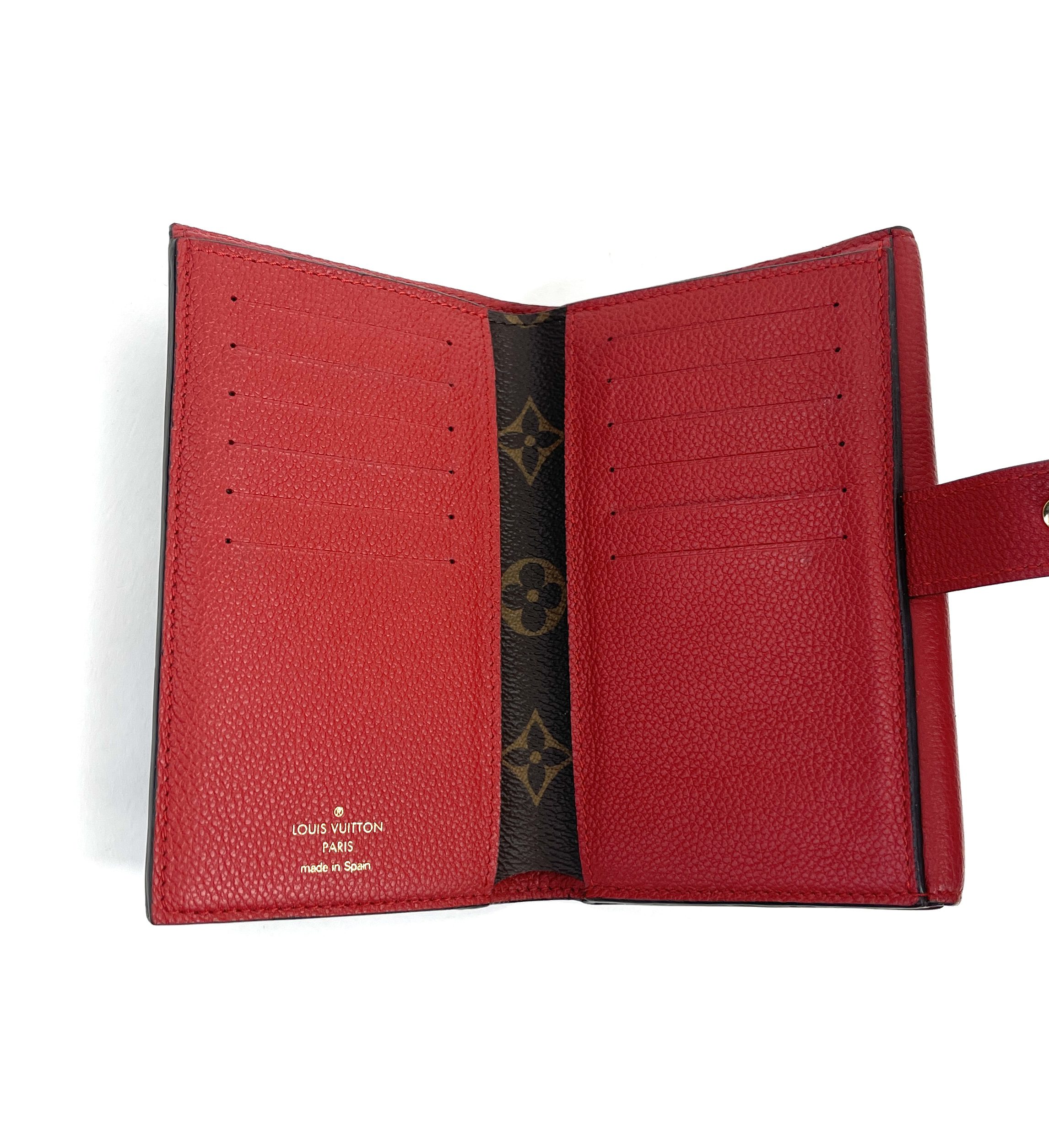 Authentic Louis Vuitton Cherise Cherry Monogram Compact Wallet Limited  Edition