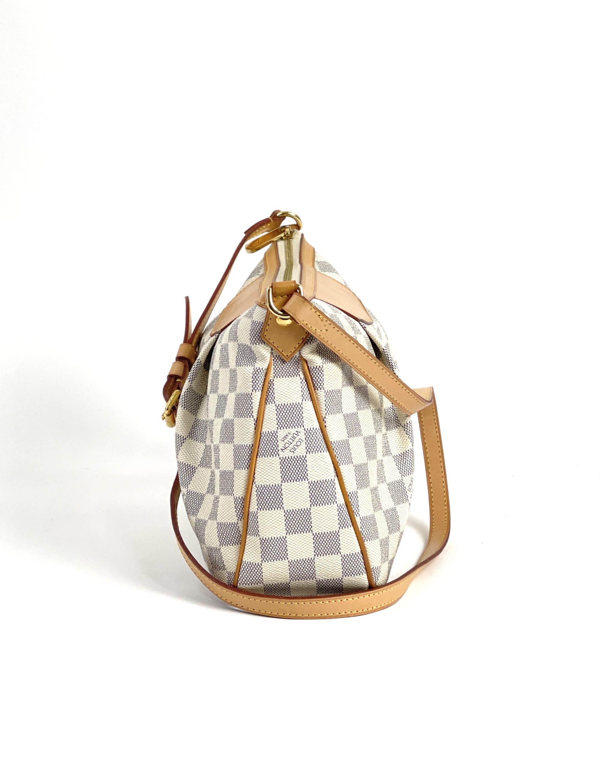 Louis Vuitton Damier Azur GM Stresa Shoulder Handbag
