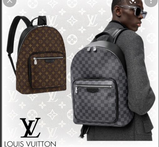 Louis Vuitton Monogram Macassar Josh Backpack 3