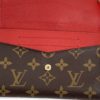 Louis Vuitton Monogram Pallas Compact Wallet with Cherry Red 12