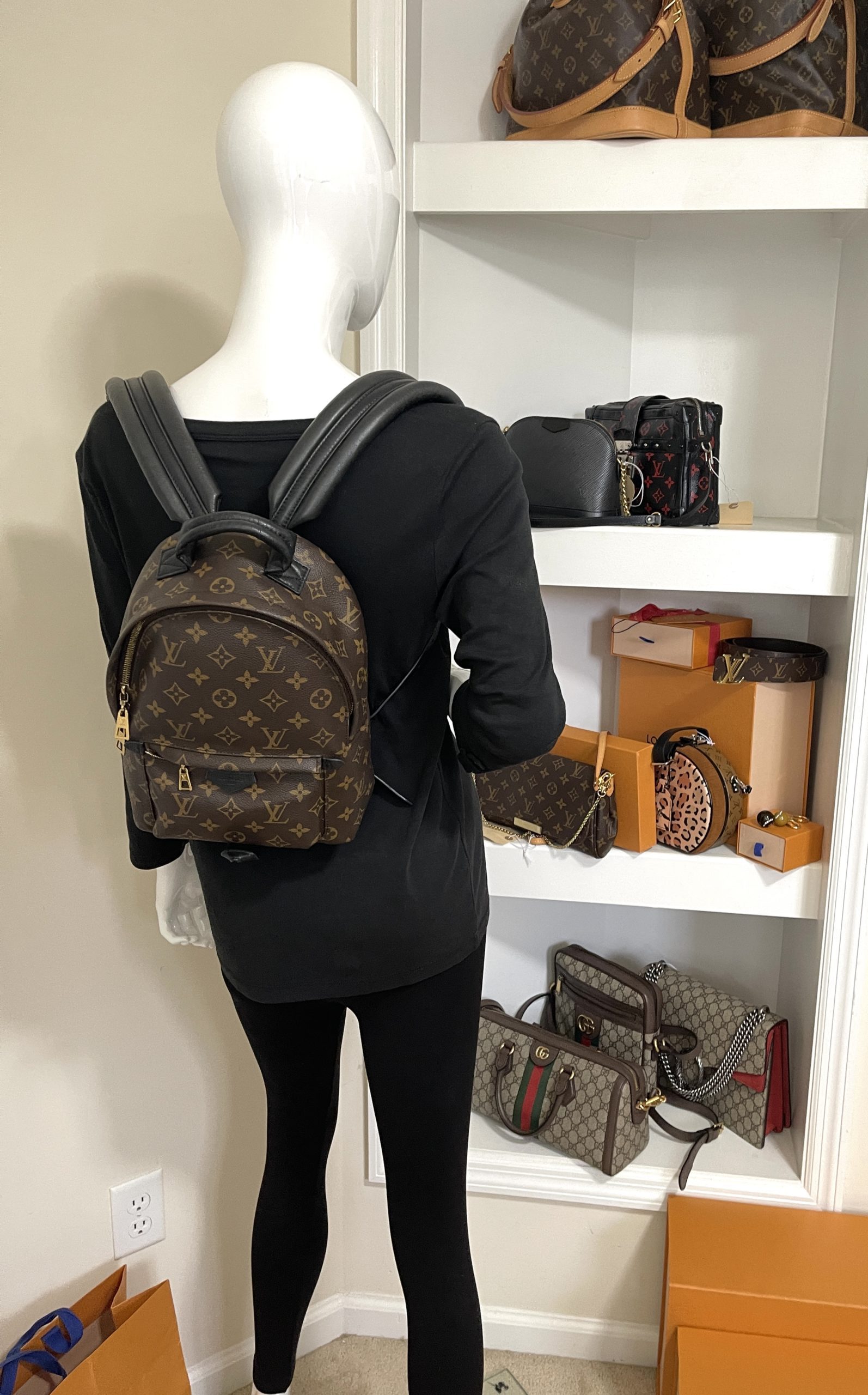 Louis Vuitton Monogram Palm Springs PM Backpack - A World Of Goods For You,  LLC