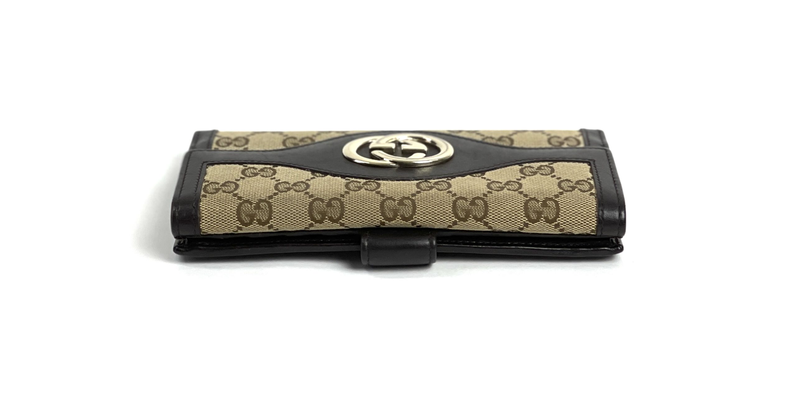 Gucci 'web Gg' Long Wallet, ModeSens