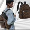 Louis Vuitton Monogram Macassar Josh Backpack 17