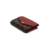 Louis Vuitton Monogram Pallas Compact Wallet with Cherry Red 4