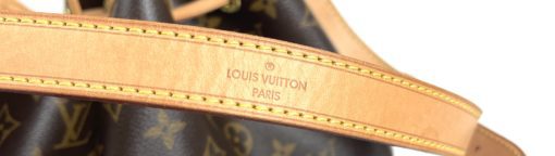 Louis Vuitton Monogram Noe GM Bucket Bag tag