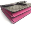 Gucci GG Supreme Monogram Medium Dionysus Shoulder Bag Pink 30
