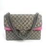 Gucci GG Supreme Monogram Medium Dionysus Shoulder Bag Pink 5