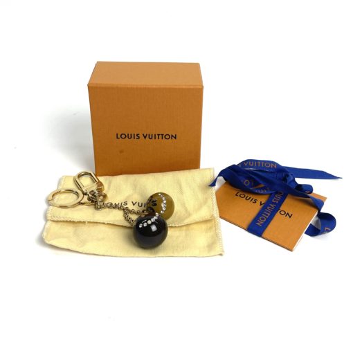 Louis Vuitton Limited Edition Jack and Lucie Handbag Charm Brown Tan w box and dust bag