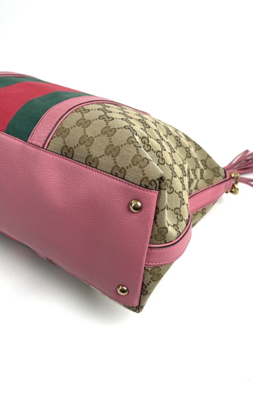 Gucci GG Bamboo Collection Satchel or Shoulder Bag bottom