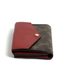 Louis Vuitton Monogram Pallas Compact Wallet with Cherry Red side