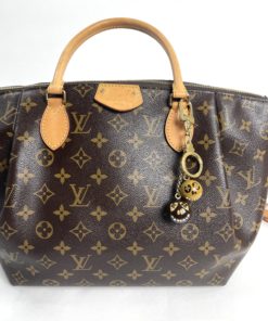 Louis Vuitton Limited Edition Jack and Lucie Handbag Charm Brown Tan on bag