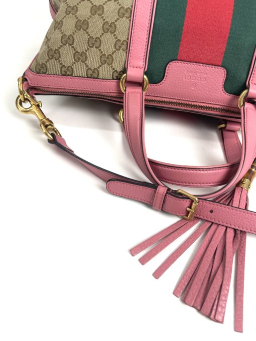 Gucci GG Bamboo Collection Satchel or Shoulder Bag handle