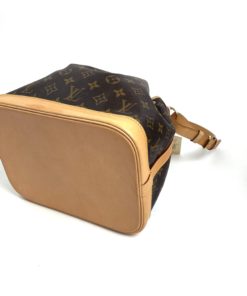 Louis Vuitton Monogram Petit Noe Bucket Bag bottom side