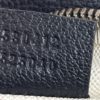 GUCCI Black Grained Calfskin Logo Belt Bum Bag Large 6