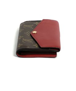 Louis Vuitton Monogram Pallas Compact Wallet with Cherry Red side