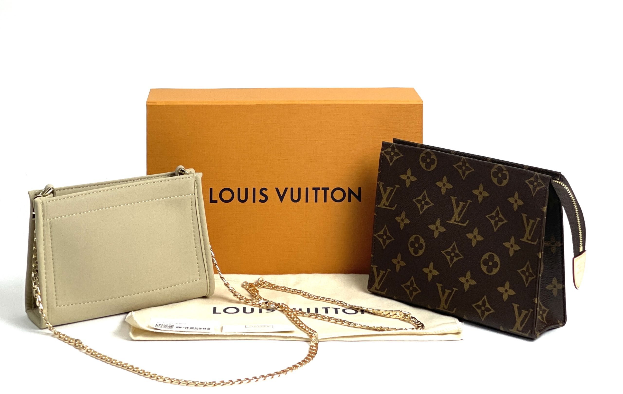 Louis Vuitton toiletries pouch 15 and 19  Louis vuitton, Louis vuitton  handbags, Louis vuitton bag