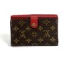 Louis Vuitton Monogram Pallas Compact Wallet with Cherry Red 3