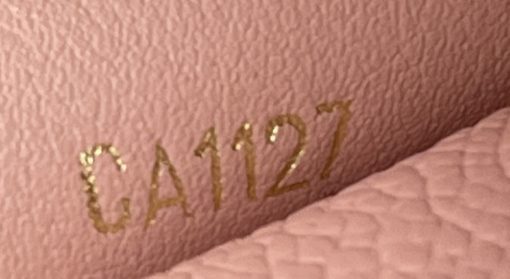 Louis Vuitton Monogram Pallas Compact Wallet with Rose Poudre date code