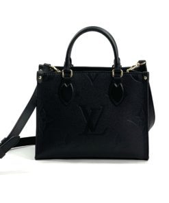 Louis Vuitton Onthego PM Black Empreinte Crossbody back
