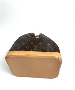 Louis Vuitton Monogram Petit Noe Bucket Bag bottom side