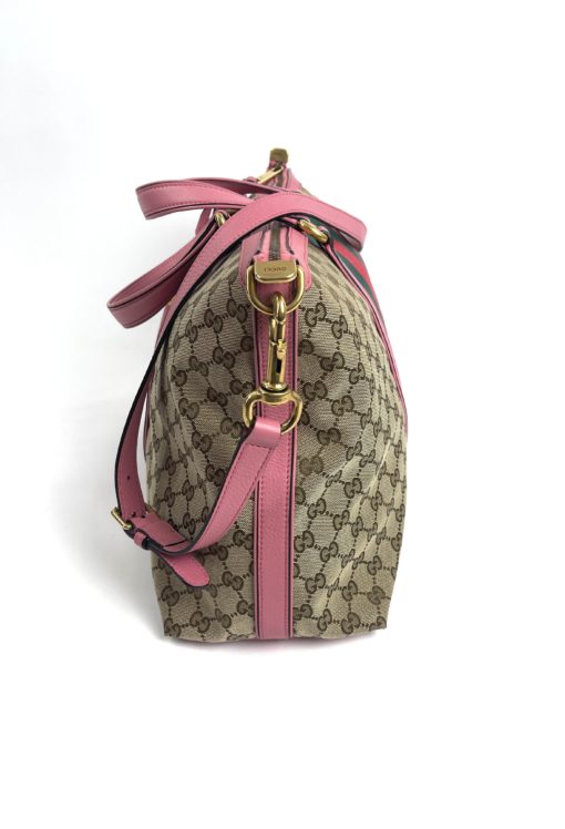 Gucci GG Bamboo Collection Satchel or Shoulder Bag side