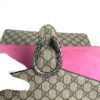 Gucci GG Supreme Monogram Medium Dionysus Shoulder Bag Pink 17