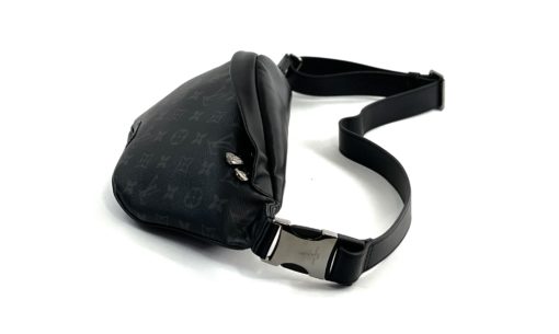 Louis Vuitton Monogram Eclipse Discovery Bumbag side strap