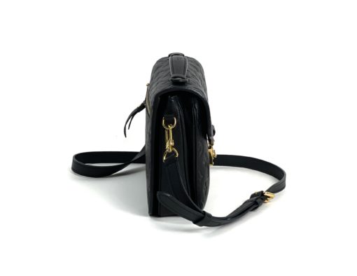 Louis Vuitton Pochette Metis Black Monogram Empreinte Leather side