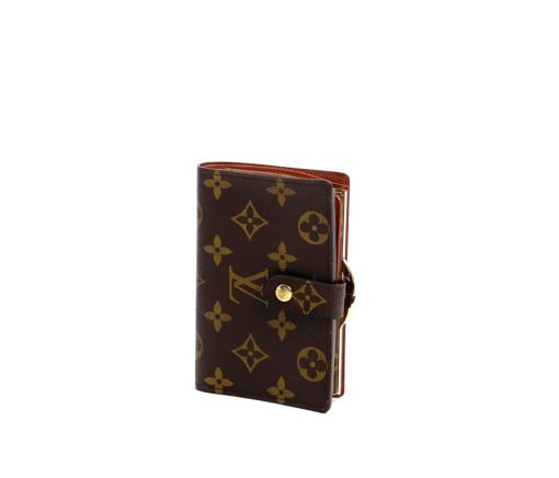 Louis Vuitton Monogram French Kiss-Lock Medium Wallet